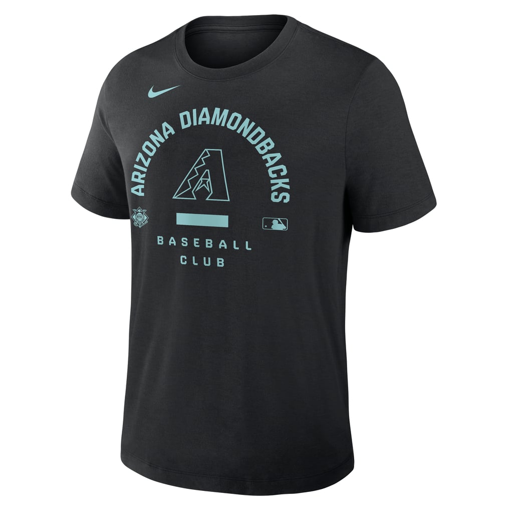 Arizona Diamondbacks Nike Authentic Collection Early Work Tri-Blend Dri-FIT T-Shirt - Black